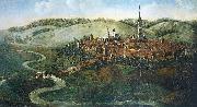 unknow artist oil-painting of Hersfeld, painted from Conrad Schnuphaseim in oil painting picture wholesale